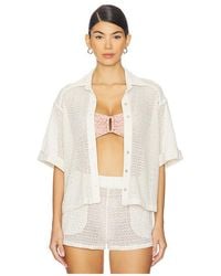 PQ Swim - Blake Button Up Top - Lyst