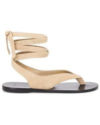 Black Suede Studio - Tres Sandal - Lyst
