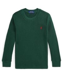 Polo Ralph Lauren - Kids Waffle Knit Top - Lyst