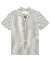 Marine Layer - Jacquard Resort Shirt - Lyst