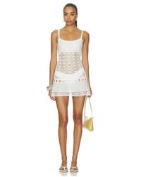 Frankie's Bikinis - X Jennie International Angel Crochet Mini Dress - Lyst