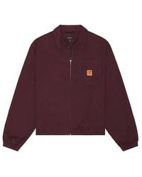 Brixton - Union Relaxed Harrington Jacket - Lyst