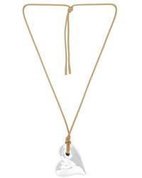 Jenny Bird - Mega Art Heart On A String Necklace - Lyst