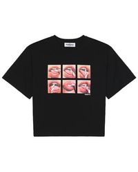Fiorucci - Mouth Print Padded T-shirt - Lyst