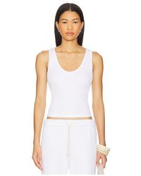 PERFECTWHITETEE - Hazel Waffle Tank Top - Lyst