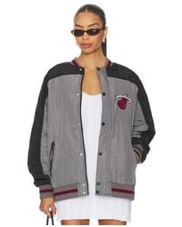 Terez - X Revolve Miami Heat Double Yoke Bomber - Lyst