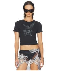 HAELO - Angel Blur Baby Tee - Lyst