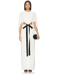 Jonathan Simkhai - ROBE DE SOIRÉE CAPE ANNETTE en Ivory - Lyst