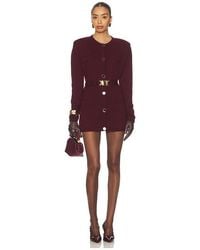 ROWEN ROSE - Long Sleeve Mini Dress - Lyst