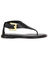 Balmain - Anthem Thong Sandal - Lyst