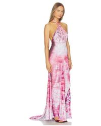 strapless open back dress Pink Venus Wetlook Dress – Di Petsa