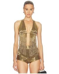 retroféte - Sereya Embellished Top - Lyst
