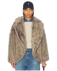 Lamarque - Lucinda Faux Fur Jacket - Lyst