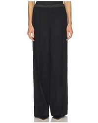 Vince - Mid Rise Satin Combo Pull On Pant - Lyst