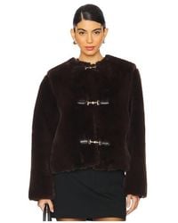 Lovers + Friends - Rhoda Faux Fur Jacket - Lyst