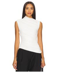 Nicholas - Callie Top En Color Blanco Talla (También En 10, 2, 4, 8) - Lyst