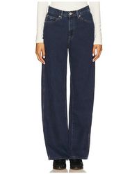 DL1961 - Kaylen High Rise Soft Curve Straight Jeans - Lyst