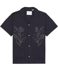 Les Deux - Kingsley Aoe Camp Shirt - Lyst