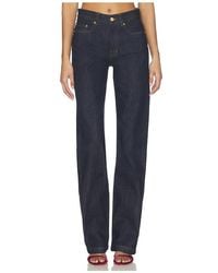 CASABLANCA - Selvedge Embroidered Laurel Jean - Lyst