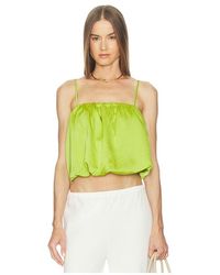 Susana Monaco - Satin Bubble String Top - Lyst
