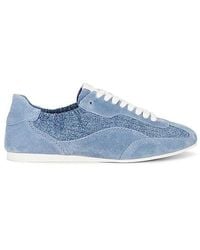 Jonathan Simkhai - Georgie Elasticized Leather Sneaker - Lyst