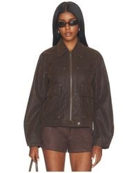 Free People - X We The Free Blair Faux Suede Sierra Jacket - Lyst
