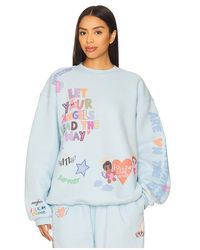 The Mayfair Group - Sudadera Angels All Around En Color Bebe Azul Talla (También En Xs, S/M, M/L) - Lyst