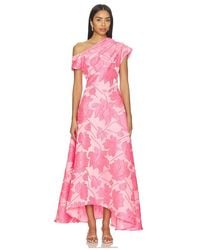 Elliatt - Dionne Asymmetrical Maxi Gown - Lyst