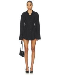 ALL THE WAYS - Charitie Button Up Mini Dress - Lyst