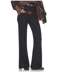 Helsa - Wool Blend Double Loop Trousers - Lyst