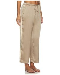 DONNI. - The Silk Stripe Crop Pant - Lyst