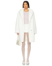 MORE TO COME - Elaine Faux Fur Coat - Lyst