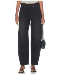 Pistola - Sacha High Rise Relaxed Barrel Jeans - Lyst