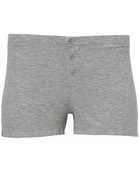 Barefoot Dreams - Malibu Collection Ultra Soft Rib Boxer Shorts - Lyst