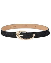 Ettika - Croc Print Belt - Lyst