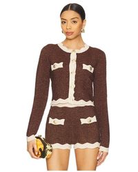 retroféte - Dallys Knit Jacket - Lyst