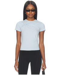 GOOD AMERICAN - Super Stretch Twist Tee Shirt - Lyst