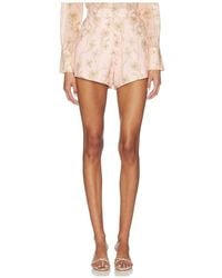 Karina Grimaldi - Coral Print Shorts - Lyst