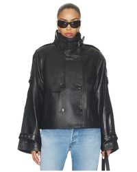 Gestuz - Avic Leather Jacket - Lyst