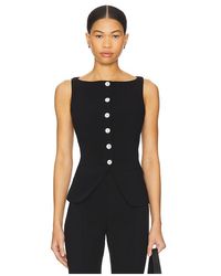 Cinq À Sept - Chaleco Lemonis En Color Negro Talla (También En S, Xs) - Lyst
