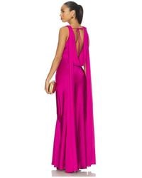 Runaway the Label - Gabriella Cowl Maxi Dress - Lyst