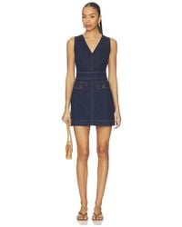 PAIGE - Sylvia Mini Dress - Lyst