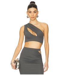 Michael Costello - X Revolve Lior Top En Color Gris Talla (También En Xl) - Lyst