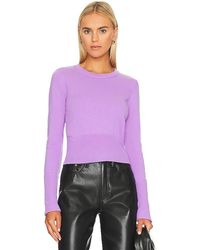Autumn Cashmere - Cropped Sweater - Lyst