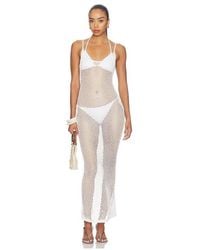 superdown - Dillon Crochet Maxi Dress - Lyst