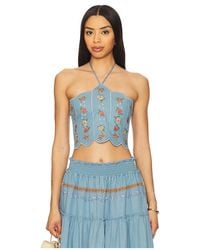 Agua Bendita - Neckholder-Top - Lyst