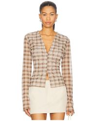 Jade Cropper - Long Sleeve Cardigan - Lyst