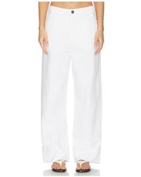 Rohe - Baggy Fit Turn-Up Denim - Lyst