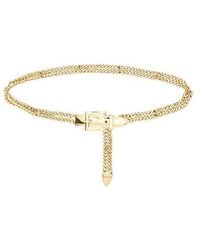 Lele Sadoughi - Buckle Chain Belt - Lyst