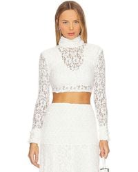 Alexis - TOP CROPPED SCARLETTE - Lyst